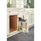 Rev-A-Shelf Maple Veneer, Light Brown, 10.38 in W, 13.88 in H, 6 in D, 6 in L, Light Brown 4HD-15-1 - alternate 2